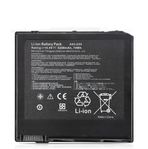 Asus A42-g55 Laptop Battery For G55, G55 Series replacement