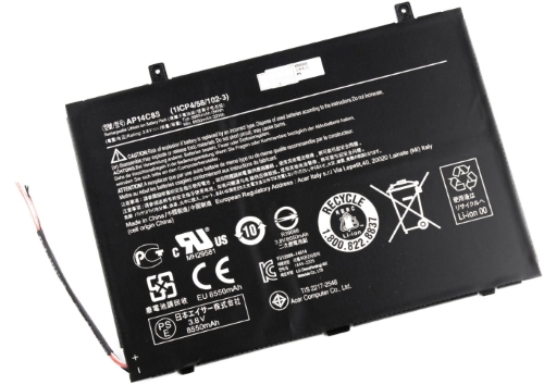 AP14C8S(1ICP4/58/102-3), KT.0030G.005 replacement Laptop Battery for Acer Aspire Switch 11, Aspire Switch 11 Pro, 3.8v, 34wh