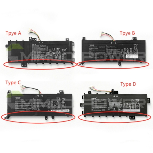 B21N1818, B21N1818-2 replacement Laptop Battery for Asus A409FA, A409FB, 7.3v / 7.6v, 32wh