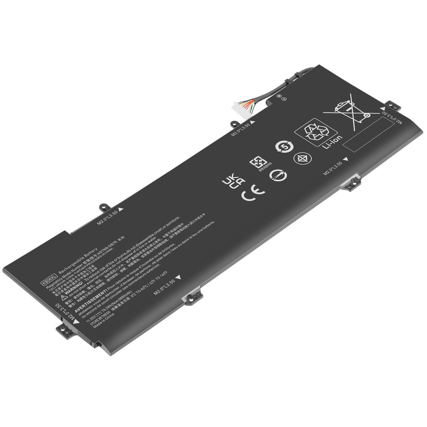 902401-2C1, 902499-855 replacement Laptop Battery for HP Spectre x360 15-bl001ng, Spectre x360 15-bl002xx, 6 cells, 11.55v, 6860mah/79.2wh