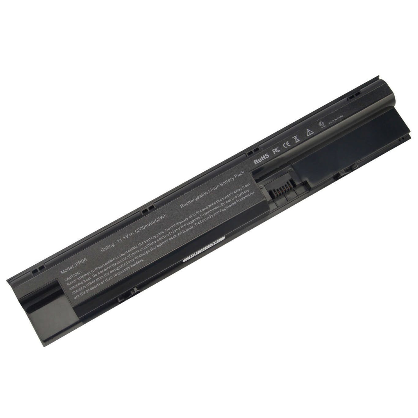 3ICR19/65-3, 707616-141 replacement Laptop Battery for HP ProBook 440 G0 Series, ProBook 440 G1 Series, 11.1V, 5200mAh, 6 cells