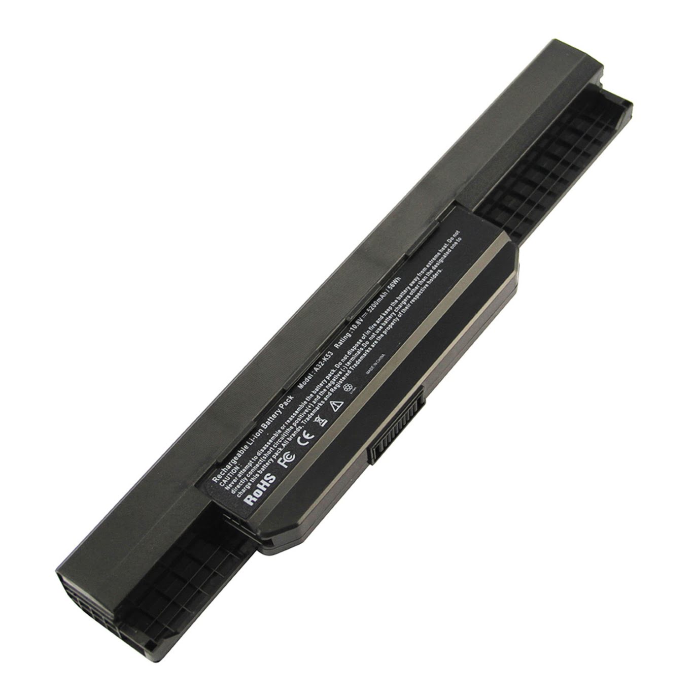 A31-K53, A32-K53 replacement Laptop Battery for Asus A43, A43BR, 10.8V, 5200mah / 56wh, 6 cells