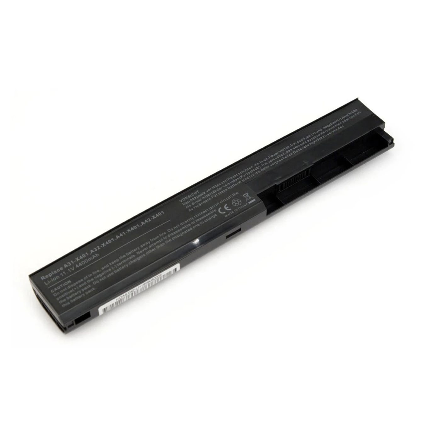 A31-X401, A32-X401 replacement Laptop Battery for Asus F301 Series, F301A Series, 10.8V, 4400mah / 47wh, 6 cells