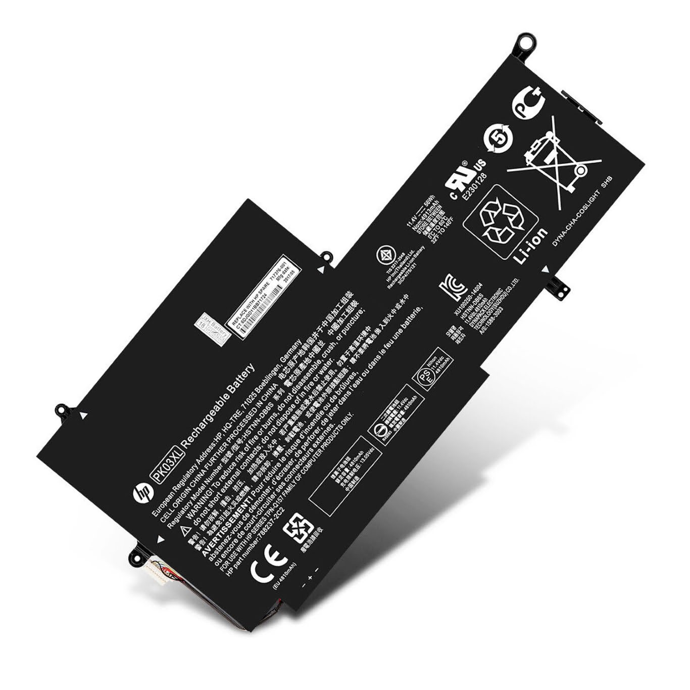 6789116-005, 788237-2C1 replacement Laptop Battery for HP 13-4003dx, Envy x360 13-y000, 56wh, 11.4v