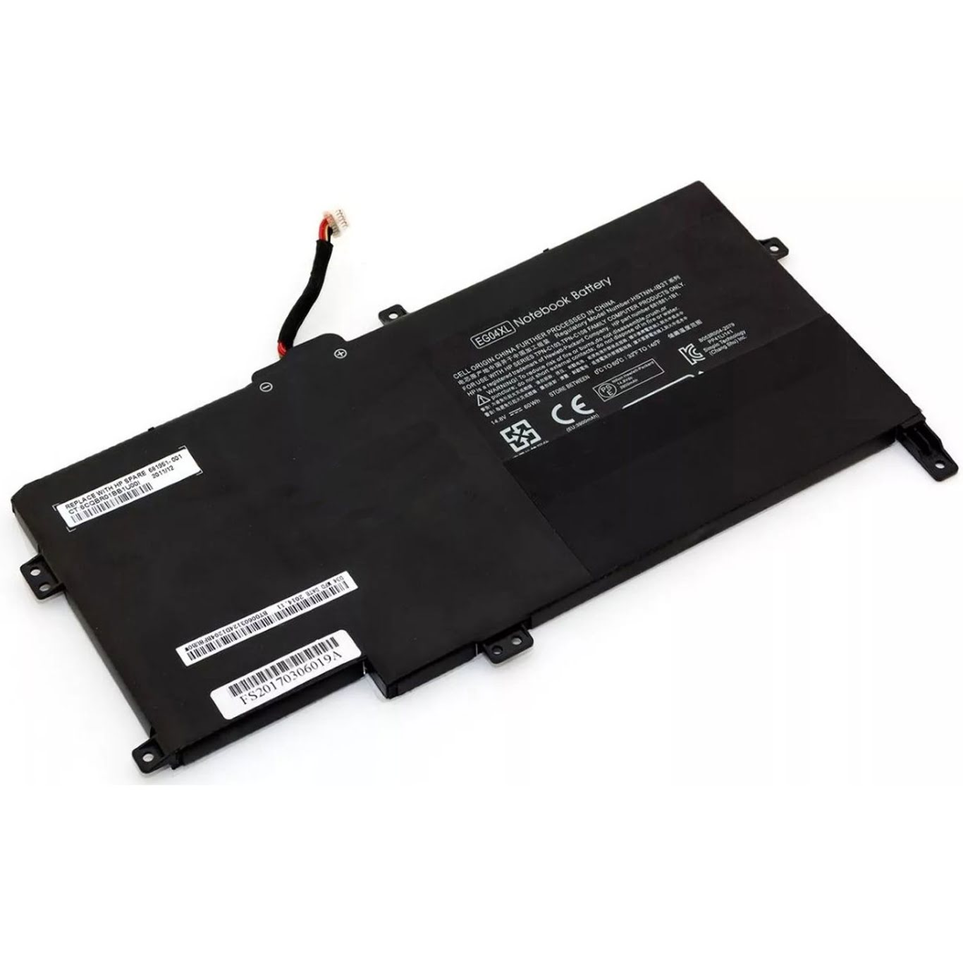 681881-171, 681881-271 replacement Laptop Battery for HP Envy 6 Series, Envy 6-1000, 60wh, 8 cells, 14.8V