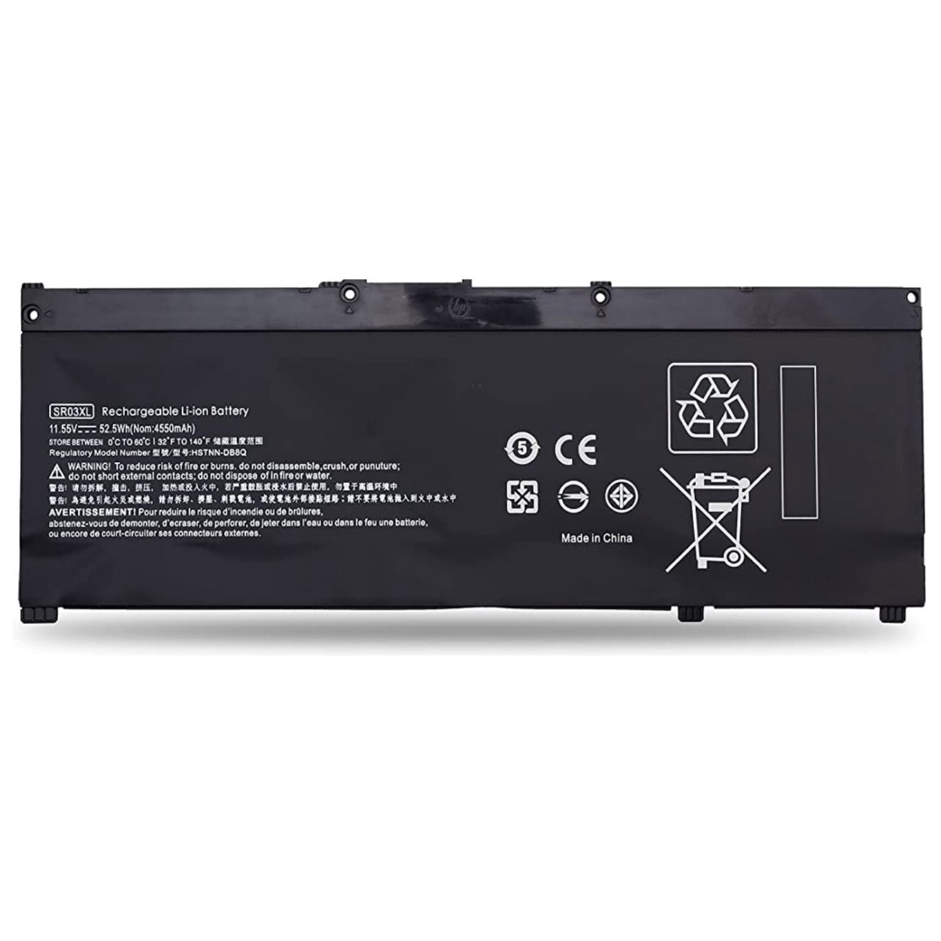 HSTNN-DB8Q, L08855-855 replacement Laptop Battery for HP 15-cx0058TX, 15-CX0058WM, 11.55v, 52.5wh
