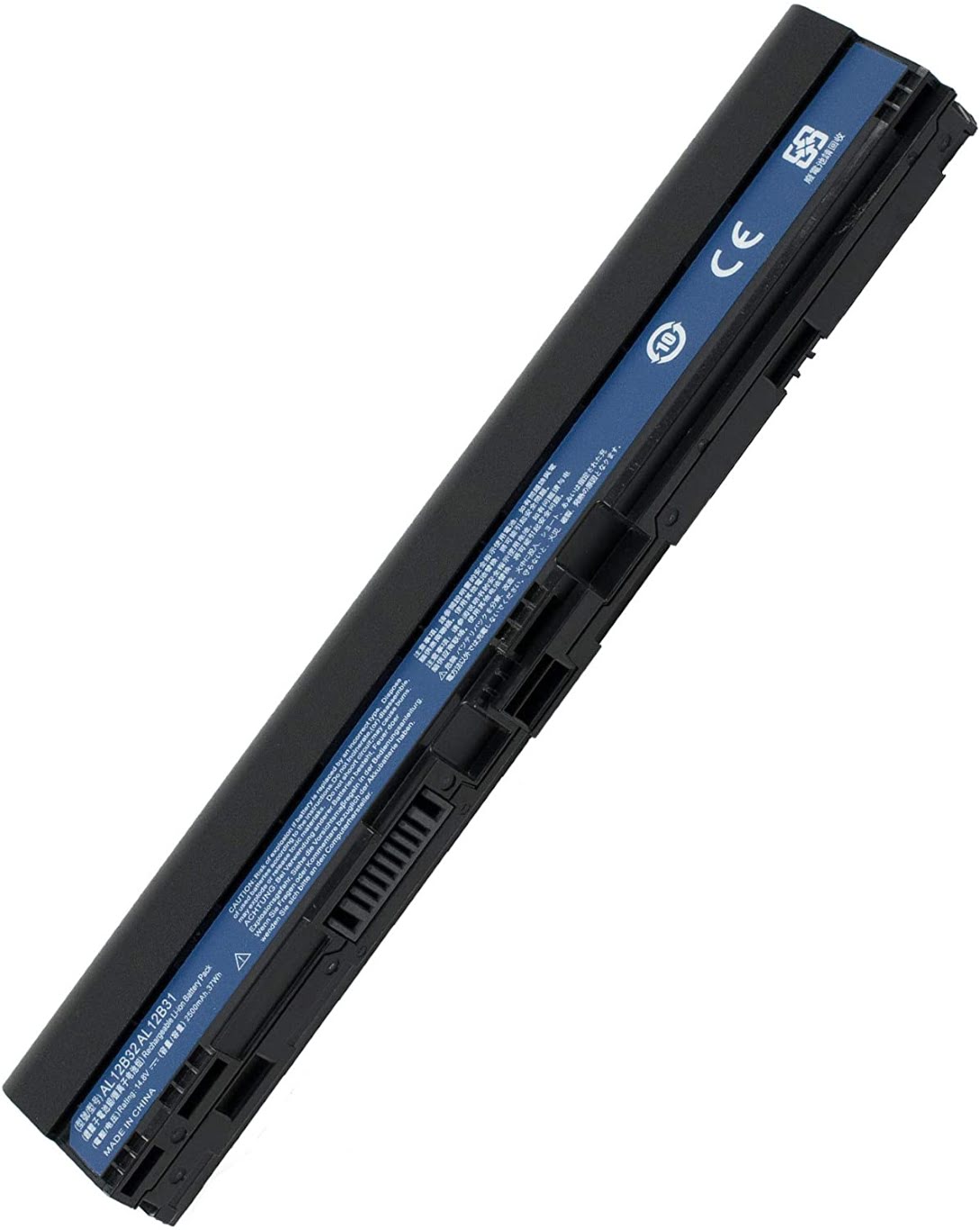 AK.004BT.098, AL12A31 replacement Laptop Battery for Acer Aspire C7 Chromebook Series, Aspire C710 Chromebook Series, 2500mah / 37wh, 4 cells, 14.8V
