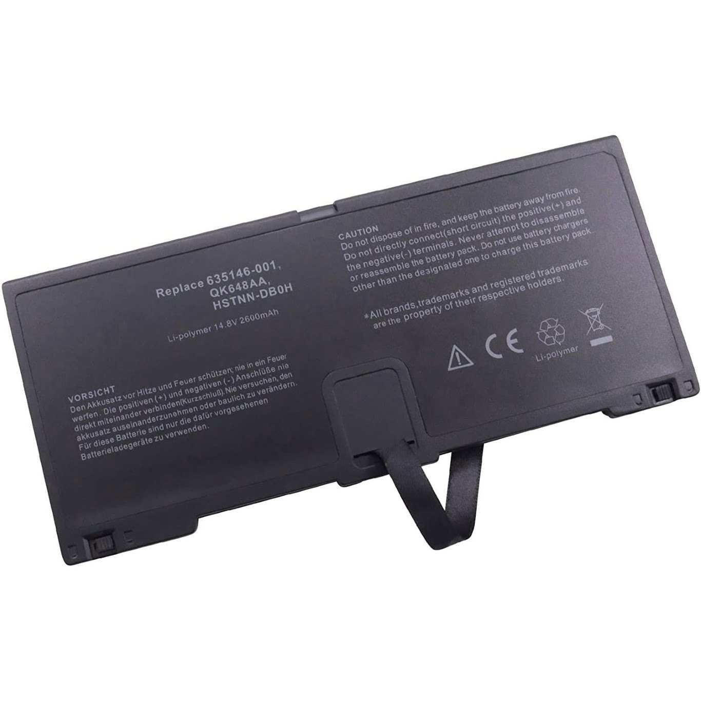 635146-001, FN04 replacement Laptop Battery for HP ProBook 5330m, 2600mAh, 4 cells, 14.8 V