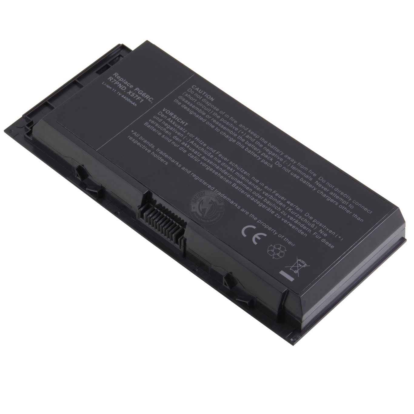 0FVWT4, 0TN1K5 replacement Laptop Battery for Dell Precision M4600, Precision M4700, 11.1V, 4400mAh, 6 cells