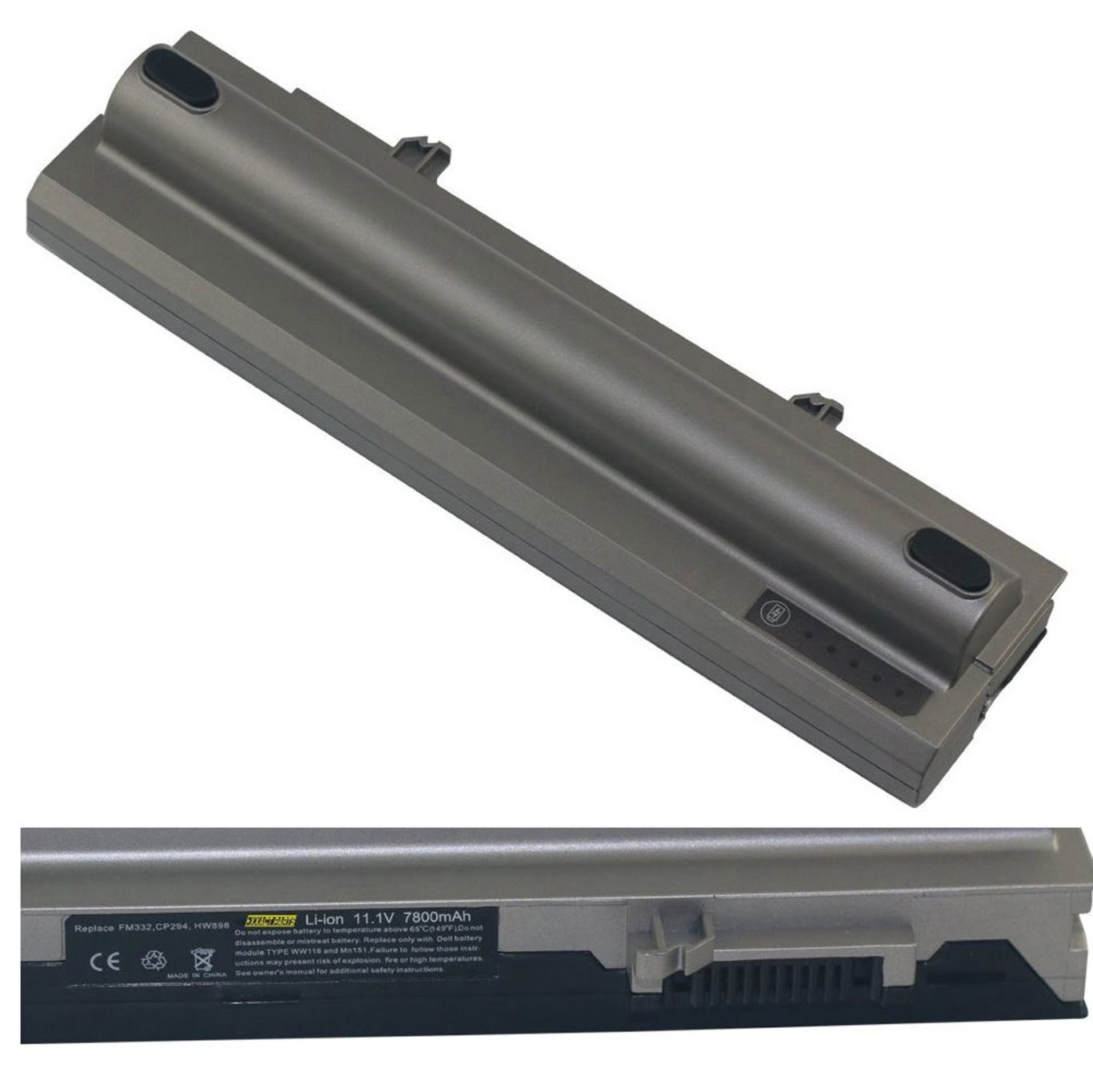 0FX8X, 312-0822 replacement Laptop Battery for Dell Latitude E4300 Series, Latitude E4310 Series, 6600mAh, 9 cells, 11.1V