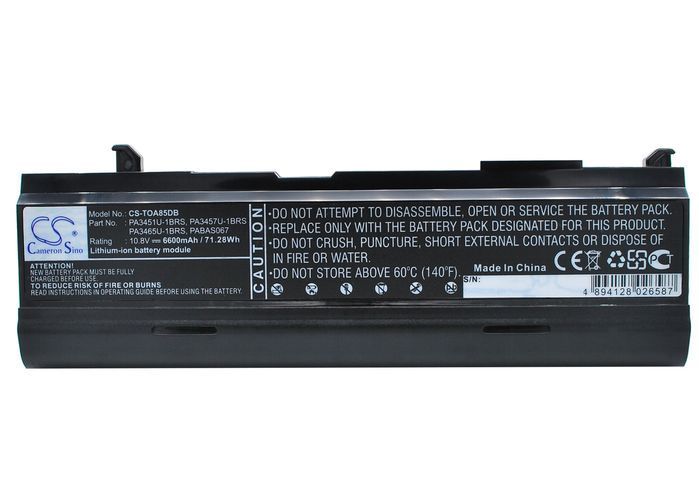 Toshiba PA3451U-1BRS, PA3457U-1BRS Laptop Batery for Dynabook AX/ 55A ...